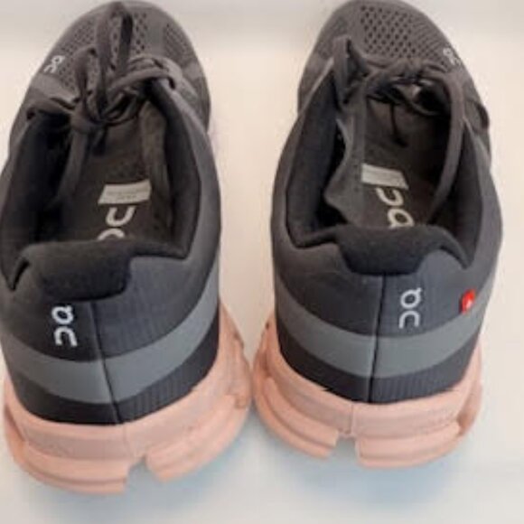 On Running Cloudswift Sneakers Gray Peach CloudTec® Lightweight Trainers WMS 11 - Picture 9 of 11
